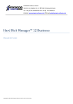 Hard Disk Manager™ 12 Business
