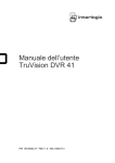 Manuale dell`utente TruVision DVR 41