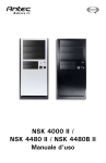 NSK 4000 II / NSK 4480 II / NSK 4480B II Manuale d`uso