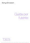 T303 Guida per l`utente