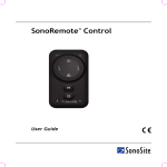 Control SonoRemote Manual para el usuario