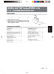 guida all`installazione e al collegamento dei cavi