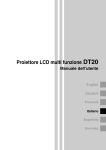 Proiettore LCD multi funzione DT20