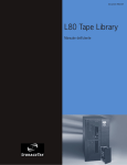 L80 Tape Library Manuale dell`utente