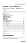 Alimentatori di espansione Compact I/O