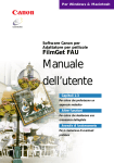 FilmGet FAU Manuale dell`utente Manuale dell`utente