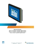 Manuale dell`utente - Elo Touch Solutions