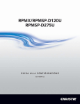 RPMX/RPMSP-D120U RPMSP-D275U