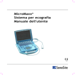 MicroMaxx® Sistem per ecografia Manuale dell`utente