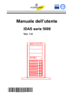 Manuale dell`utente IDAS 5000 010228