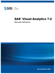 SAS Visual Analytics: Manuale dell`utente