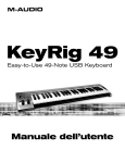 Manuale dell`utente di KeyRig 49 - M