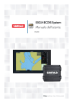 E5024 ECDIS System Manuale dell`utente