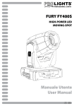 Manuale Utente User Manual FURY FY400S