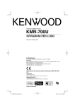 KMR-700U - Kenwood
