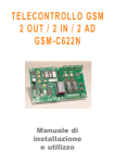 GSM-C622 Manuale Utente