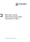 Manuale utente telecamera day/night UltraView IP Box