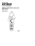400Amp amperometro a pinza vero RMS AC/DC