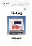 Manuale d`uso - Guida rapida M-Log