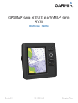 GPSMAP® serie 500/700 e echoMAP™ serie 50