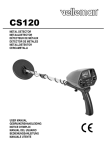 cs120 – metal detector