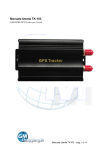103User Manual of GSM/GPRS/GPS Tracker for