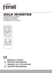 GOLD INVERTER - CLIMACONFORT srl
