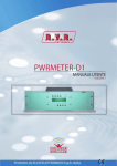 PWRMETER-D1 i Manuale Utente