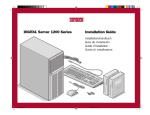 DIGITAL Server 1200 Series Installation Guide