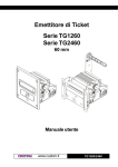 TG1260 / TG2460 Guida operativa