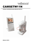 camsetw11n – sistema di videosorveglianza wireless portatile