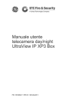 Manuale utente telecamera day/night UltraView IP XP3 Box