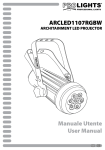 Manuale Utente User Manual ARCLED1107RGBW