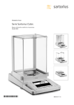 Serie Sartorius Cubis
