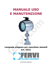 manuale utente 0531