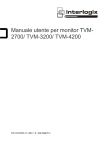 Manuale utente per monitor TVM-2700/ TVM-3200/ TVM-4200