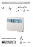 Bentel Security Norma4T/Norma8T Manuale Installatore