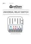 Manuale Universal Relay Switch