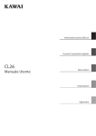 Manuale Utente - Kawai Musical Instruments Manufacturing Co., Ltd.