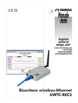 Ricevitore wireless-Ethernet UWTC-REC3
