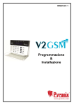V2 GSM manuale tecnico