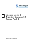 Manuale utente di TruVision Navigator 5.0 Service Pack 3.