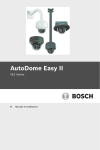 Manuale utente - Bosch Security Systems