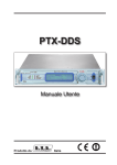 PTX-DDS - RVR Elettronica SpA Documentation Server