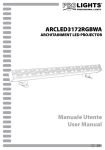 Manuale Utente User Manual ARCLED3172RGBWA