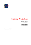 Manuale FridgeLog, Italiano - Software tecnico scientifici