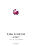 Sony Ericsson Cedar™