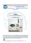 Manuale ANTIFURTO WIRELESS GSM6000