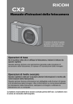 Manuale d`istruzioni della fotocamera