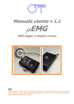 Manuale utente EMG-USB2